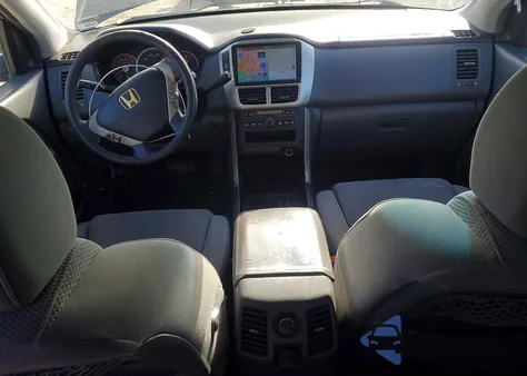 2006 Honda Pilot Ex from USA, damaged, VIN 2HKYF18476H538334